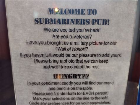 submariners pub photos  For all submariners to come together